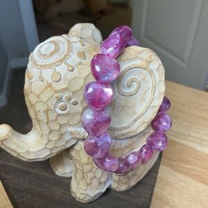 Purple Mica Hearts💕